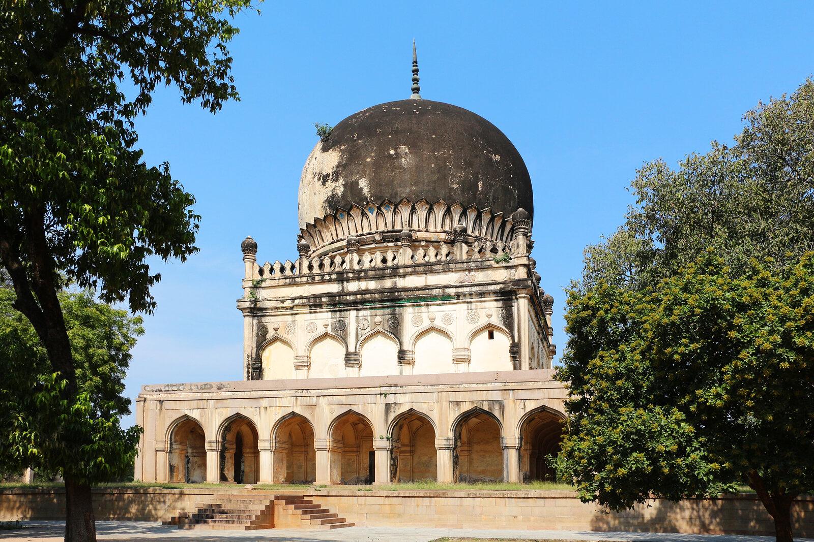 The Qutb Shahi tombs, the royal necropolis beside Golconda